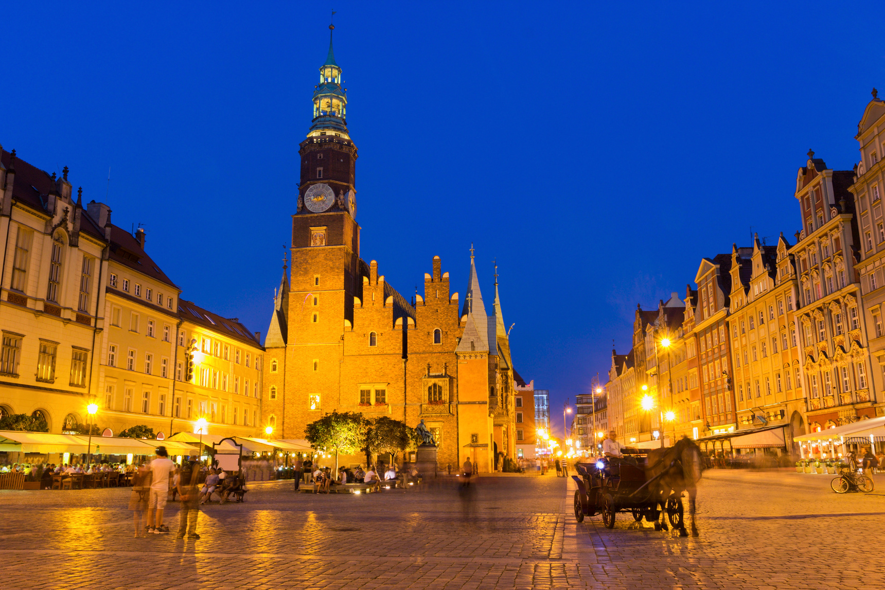 Wrocław main Market Square